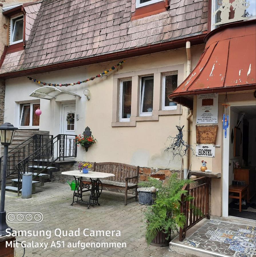 Ferienwohnung Erz-Hostel Thermalbad Wiesenbad ภายนอก รูปภาพ