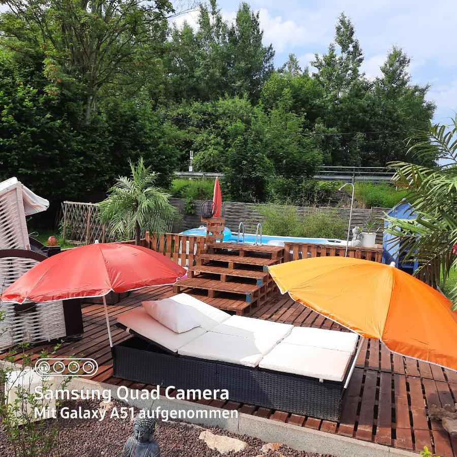 Ferienwohnung Erz-Hostel Thermalbad Wiesenbad ภายนอก รูปภาพ