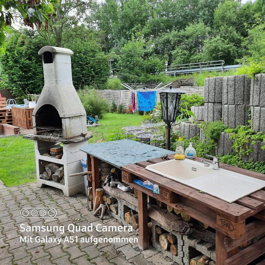 Ferienwohnung Erz-Hostel Thermalbad Wiesenbad ภายนอก รูปภาพ